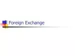Foreign Exchange - slide 1
