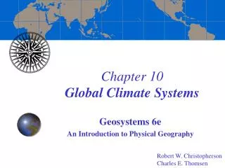 Chapter 10 Global Climate Systems