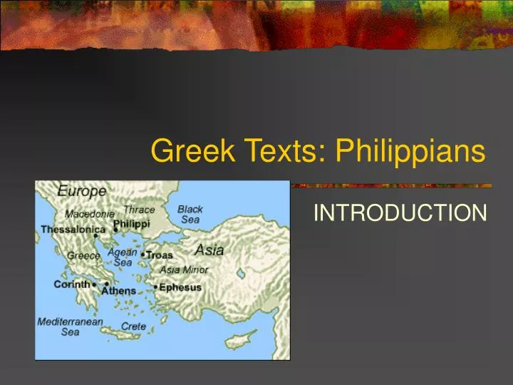 greek texts philippians