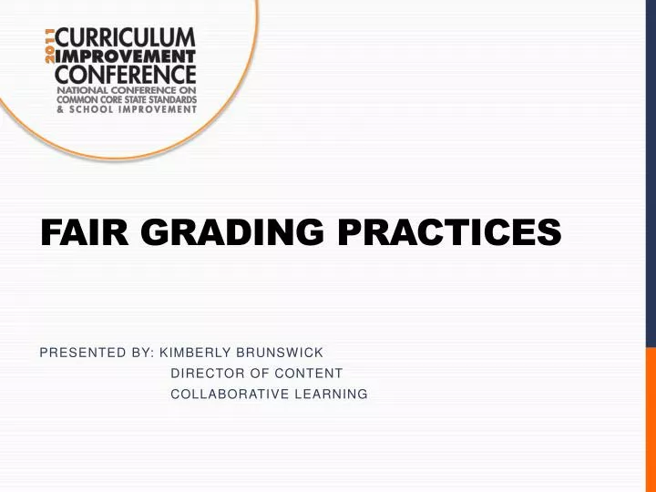 fair grading practices