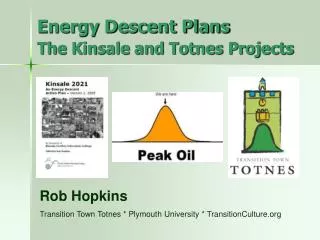Energy Descent Plans The Kinsale and Totnes Projects
