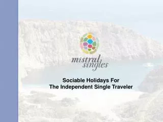 Singles In Crete - Mistral Hotel