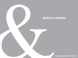 MOBILE CAMPING