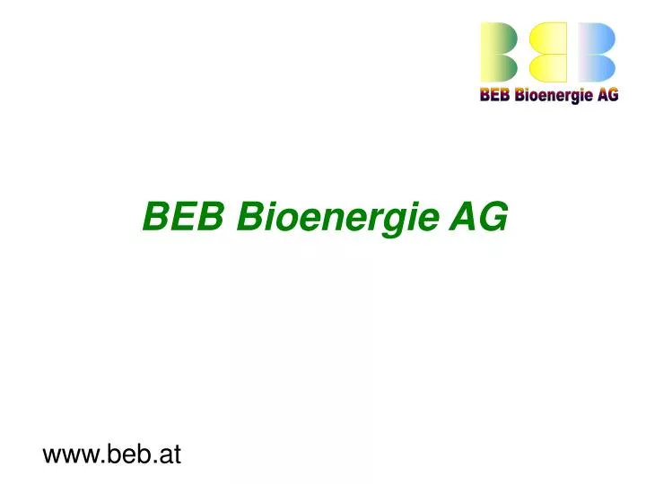 beb bioenergie ag