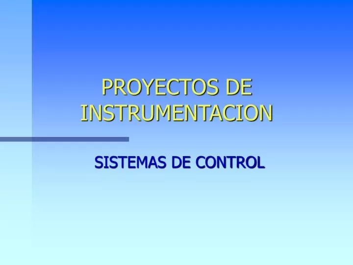 proyectos de instrumentacion