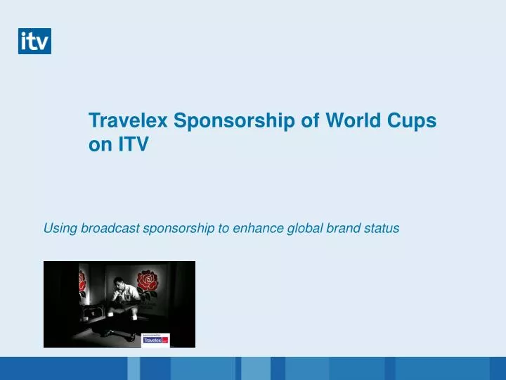 travelex sponsorship of world cups on itv