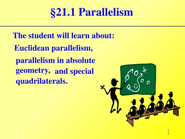 21 1 parallelism