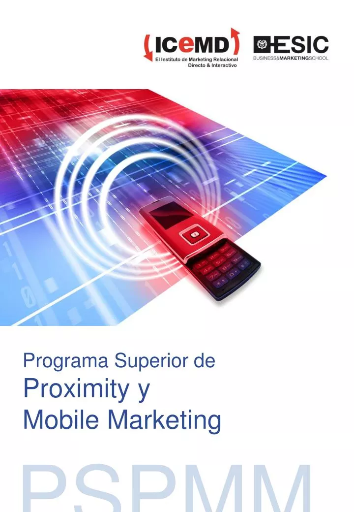 programa superior de proximity y mobile marketing