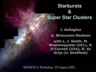 Starbursts &amp; Super Star Clusters