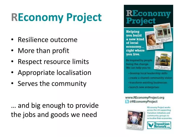 r economy project