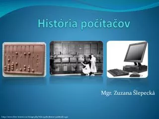 História počítačov