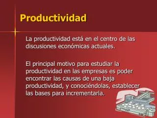 productividad
