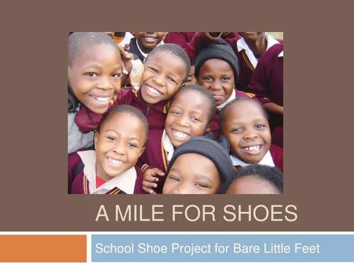 A Mile for SHOES