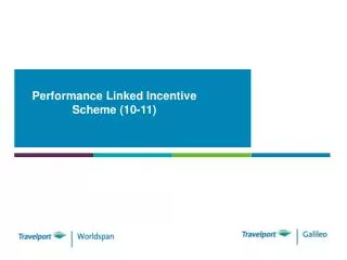 Performance Linked Incentive Scheme (10-11)