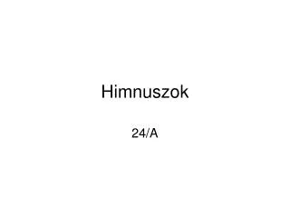 himnuszok