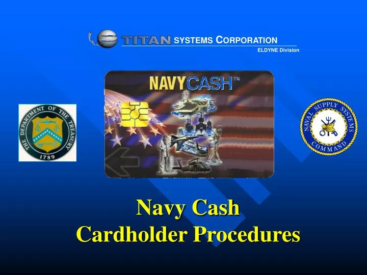 navy cash cardholder procedures