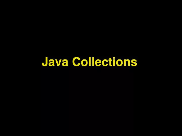 java collections