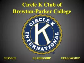 Circle K Club of Brewton-Parker College