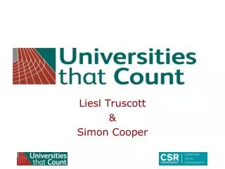 Liesl Truscott &amp; Simon Cooper