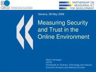 Measuring Security and Trust in the Online Environment