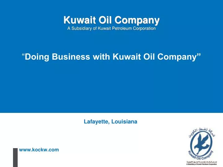 kuwait oil company a subsidiary of kuwait petroleum corporation