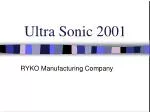 Ultra Sonic 2001 - slide 1