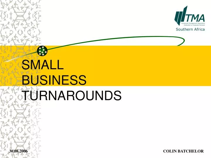 small business turnarounds