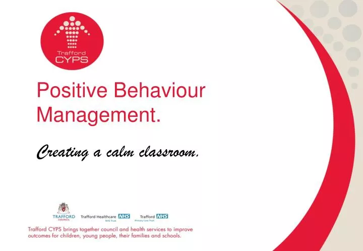 positive behaviour management