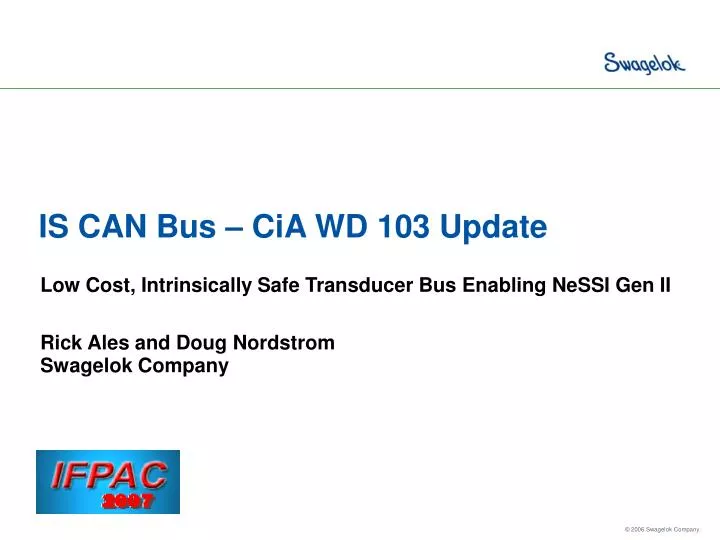 is can bus cia wd 103 update