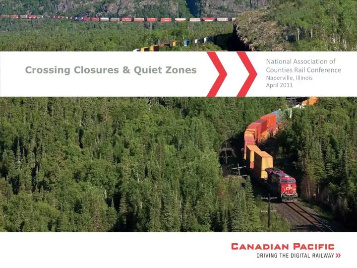 crossing closures quiet zones