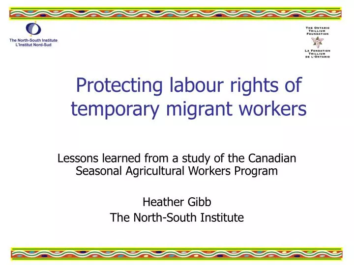 protecting labour rights of temporary migrant workers
