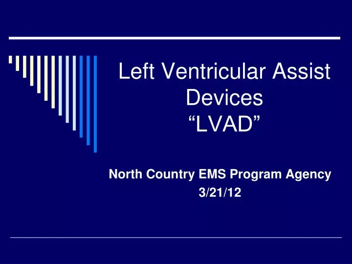 left ventricular assist devices lvad