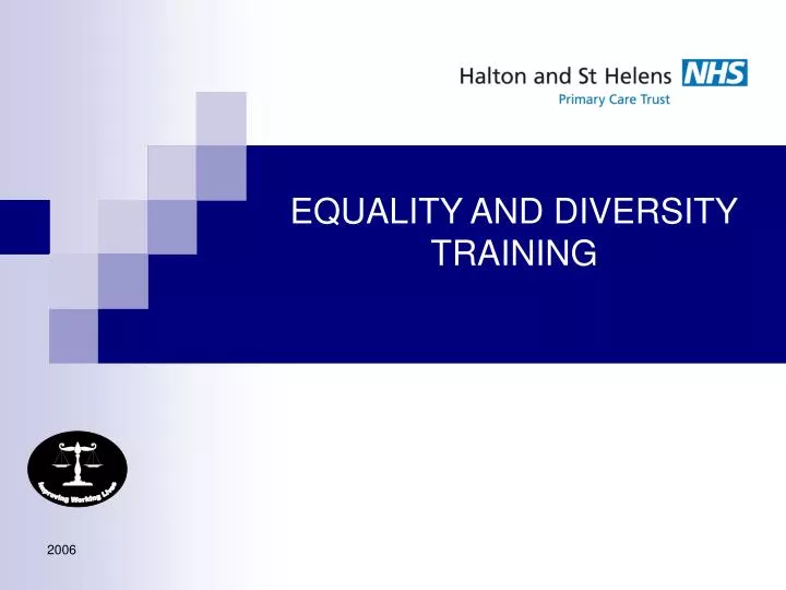 equality and diversity training