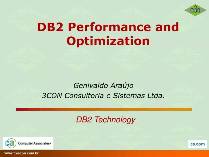 db2 performance and optimization