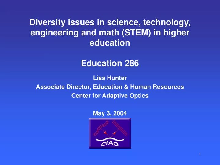diversity issues in science technology engineering and math stem in higher education education 286