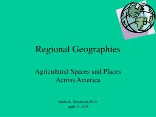Regional Geographies