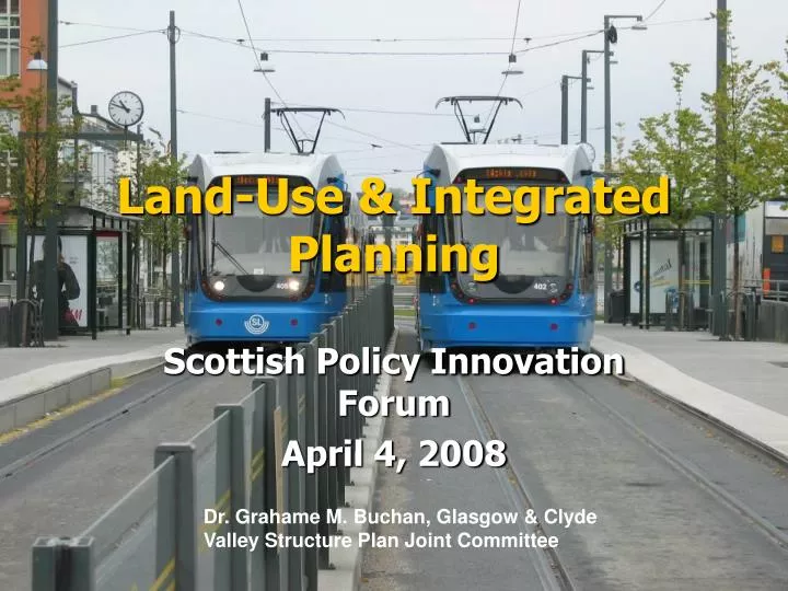 land use integrated planning