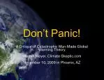 Don’t Panic! - slide 1