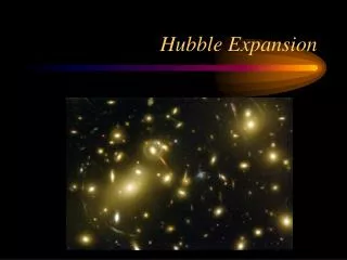 Hubble Expansion