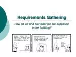 Requirements Gathering - slide 1