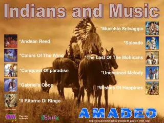Indians and Music