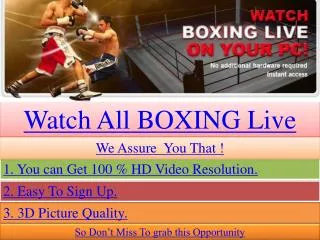 Friday Night ESPN2 Boxing 2011 // David Lemieux vs Marco Ant
