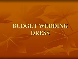 How to Get Budget Wedding Dress