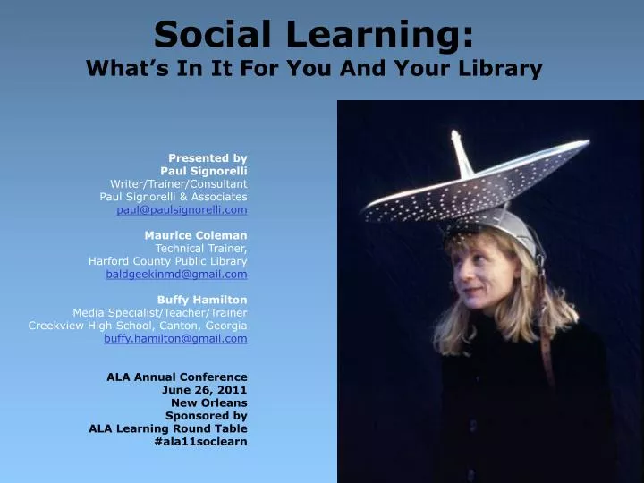 social learning what s in it for you and your library