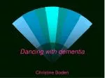 Dancing with dementia - slide 1