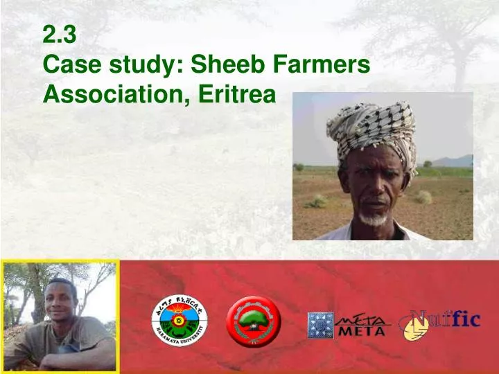 2 3 case study sheeb farmers association eritrea