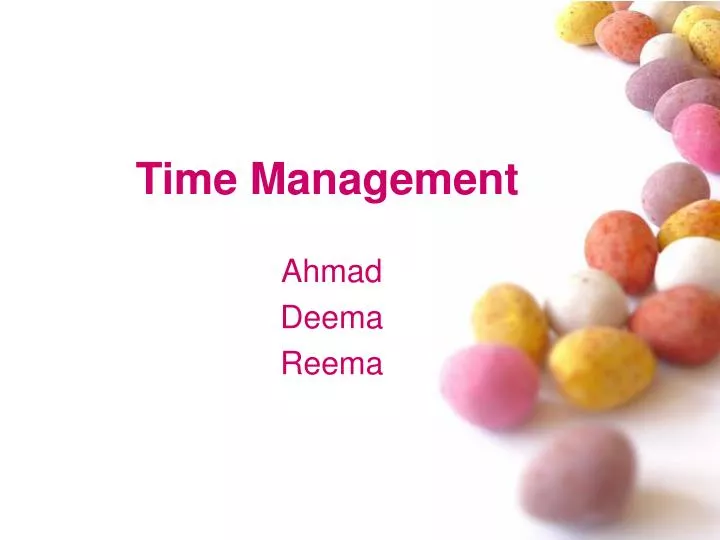 time management