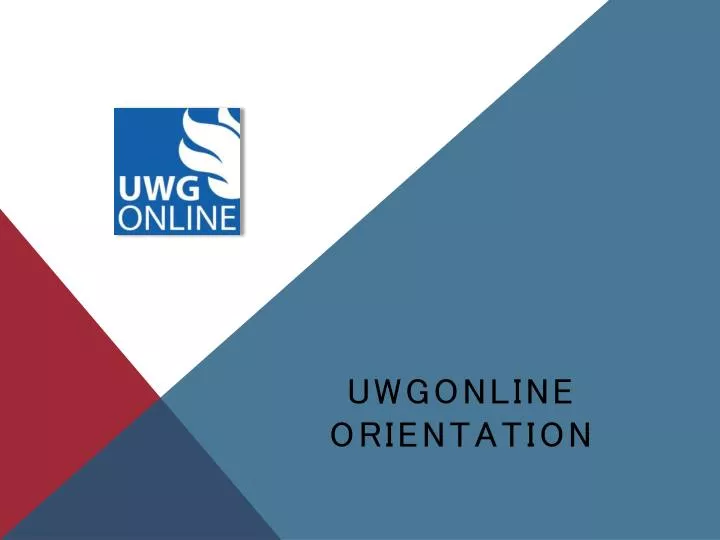 uwgonline orientation