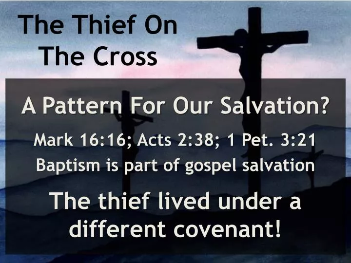 the thief on the cross