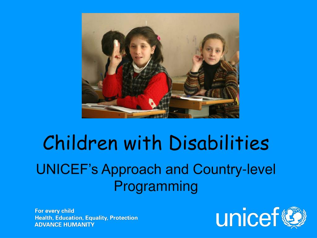 PPT - Children with Disabilities PowerPoint Presentation, free download ...